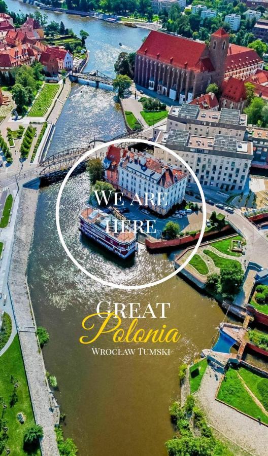 Great Polonia Wroclaw Tumski Breslávia Exterior foto