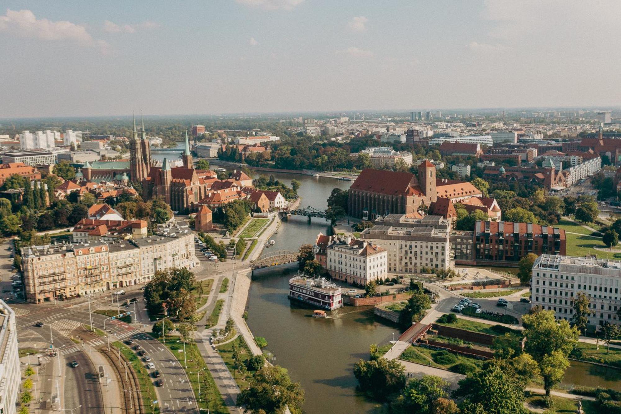 Great Polonia Wroclaw Tumski Breslávia Exterior foto